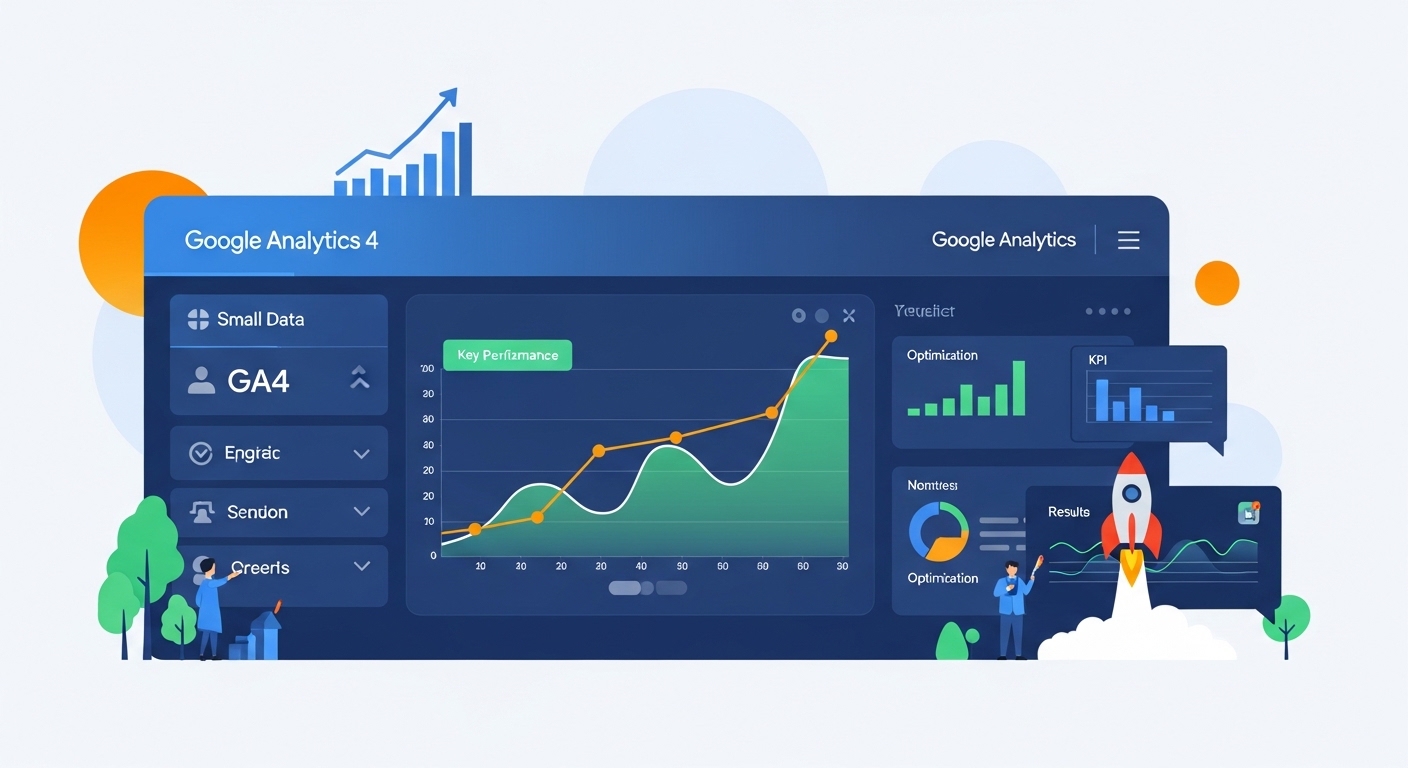 GA4で成果を出す！地方中小企業のためのウェブサイト改善術 | 株式会社Kotoba