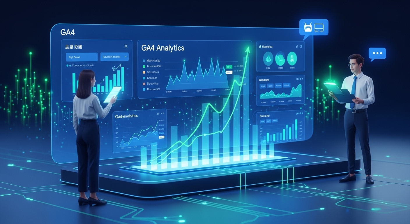 GA4で集客最大化！売上直結の戦略と実践ガイド