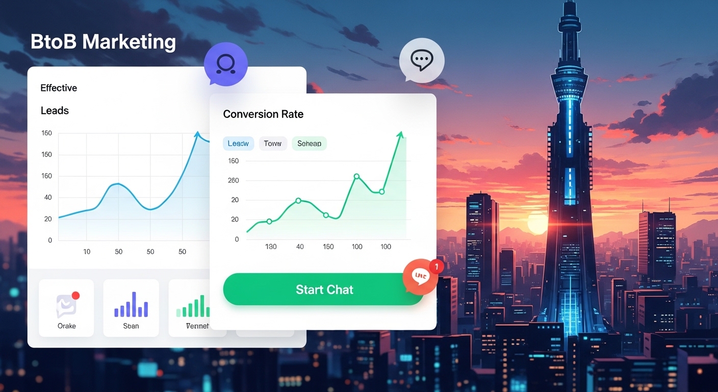 大阪のBtoB企業必見！LINEでリードを獲得する実践ガイド