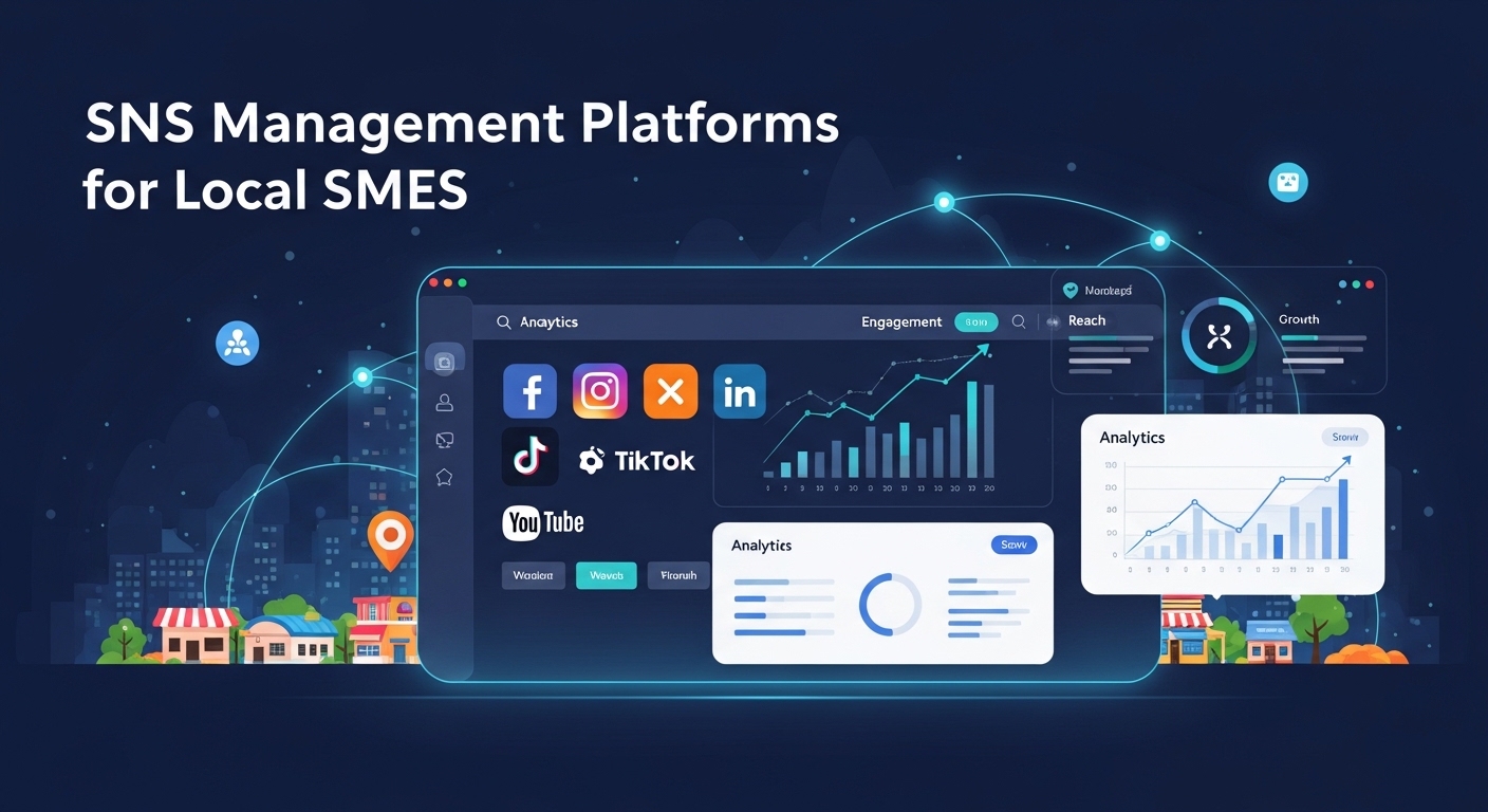 地方中小企業のSNS運用 成果を出すプラットフォーム選び方ガイド