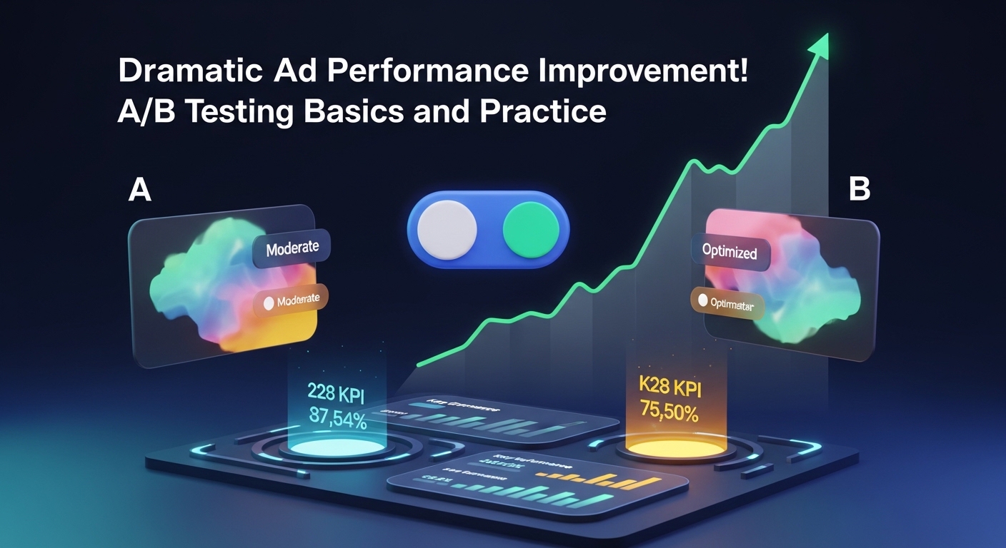 広告効果を劇的改善！A/Bテストの始め方と実践ガイド