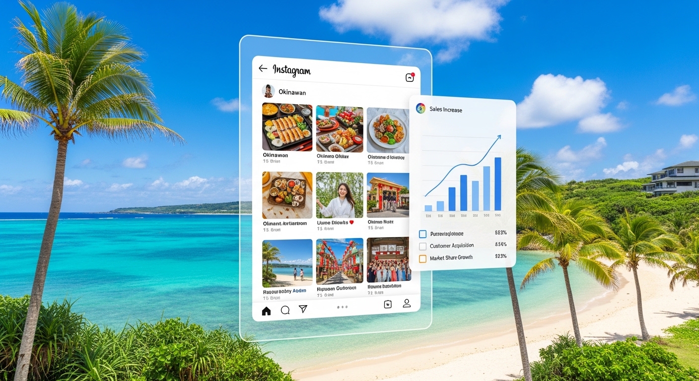 沖縄の売上UP事例！Instagram地域戦略で集客を伸ばす
