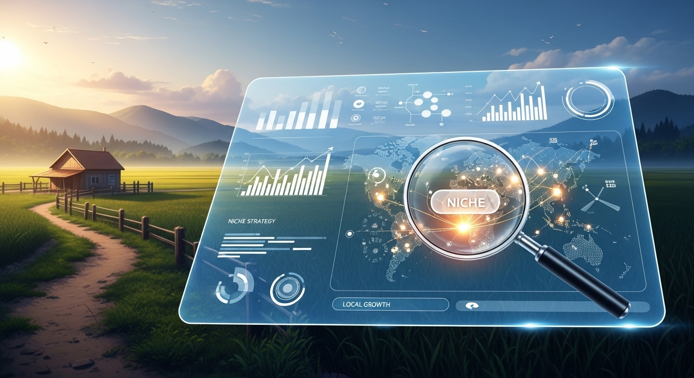 地方で輝く！ニッチ市場を見つける顧客開発戦略