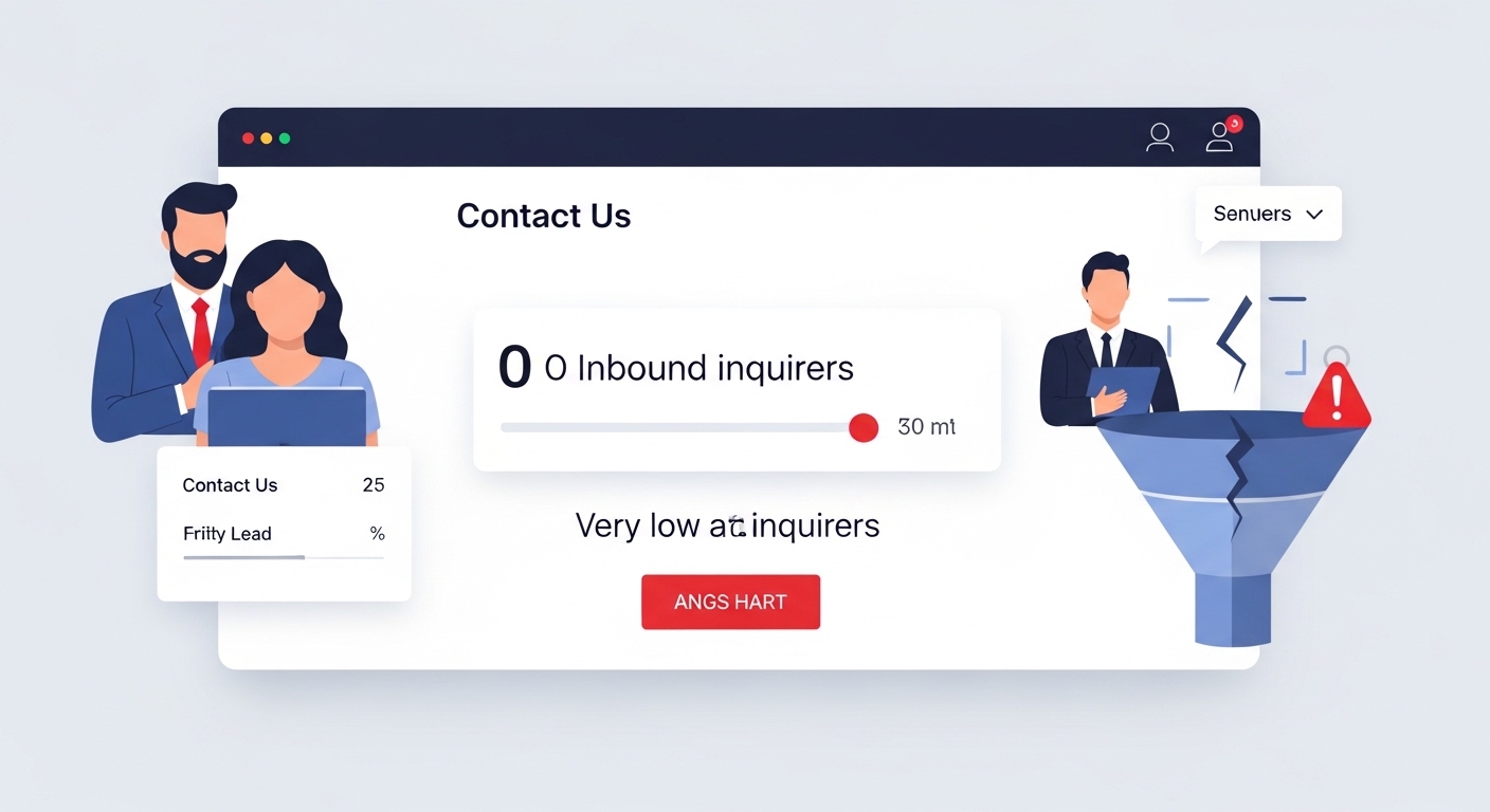 Webサイトに問い合わせが来ない？中小企業が抱える5つの課題と解決策