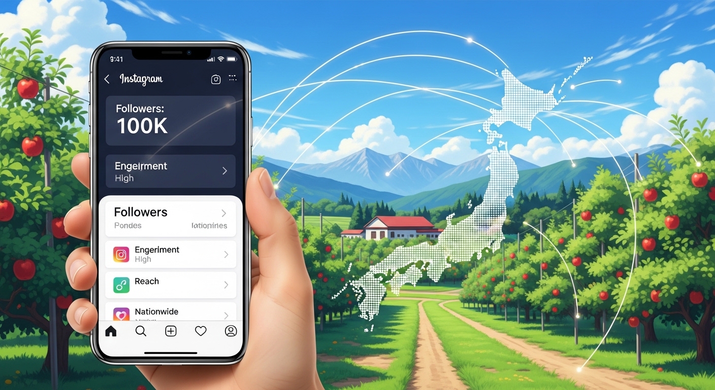 長野農家のインスタ成功事例！地方ビジネスを変える集客術