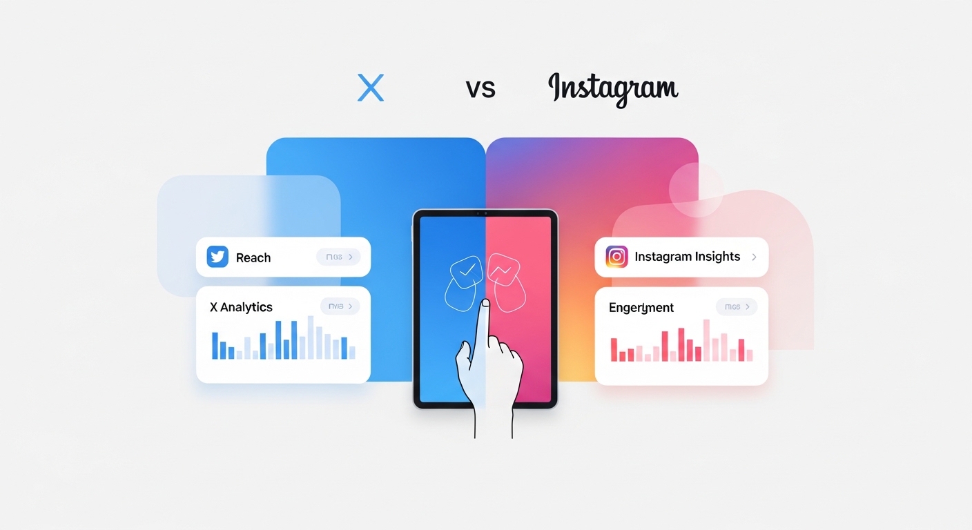 中小企業のSNS選び方 XとInstagram成果を出すのはどっち