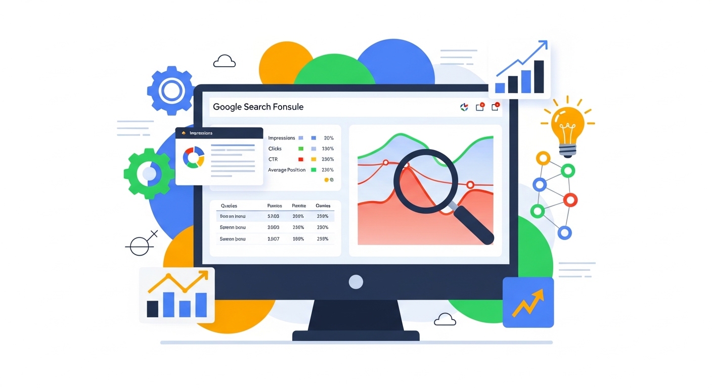 サーチコンソール活用術！検索順位が上がらない原因の特定方法のイメージ画像