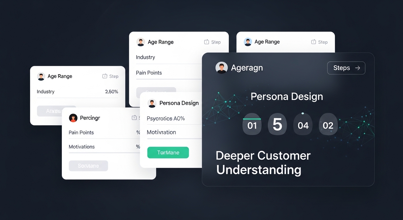 ペルソナ設計のやり方とは？顧客理解を深める5つの具体ステップ
