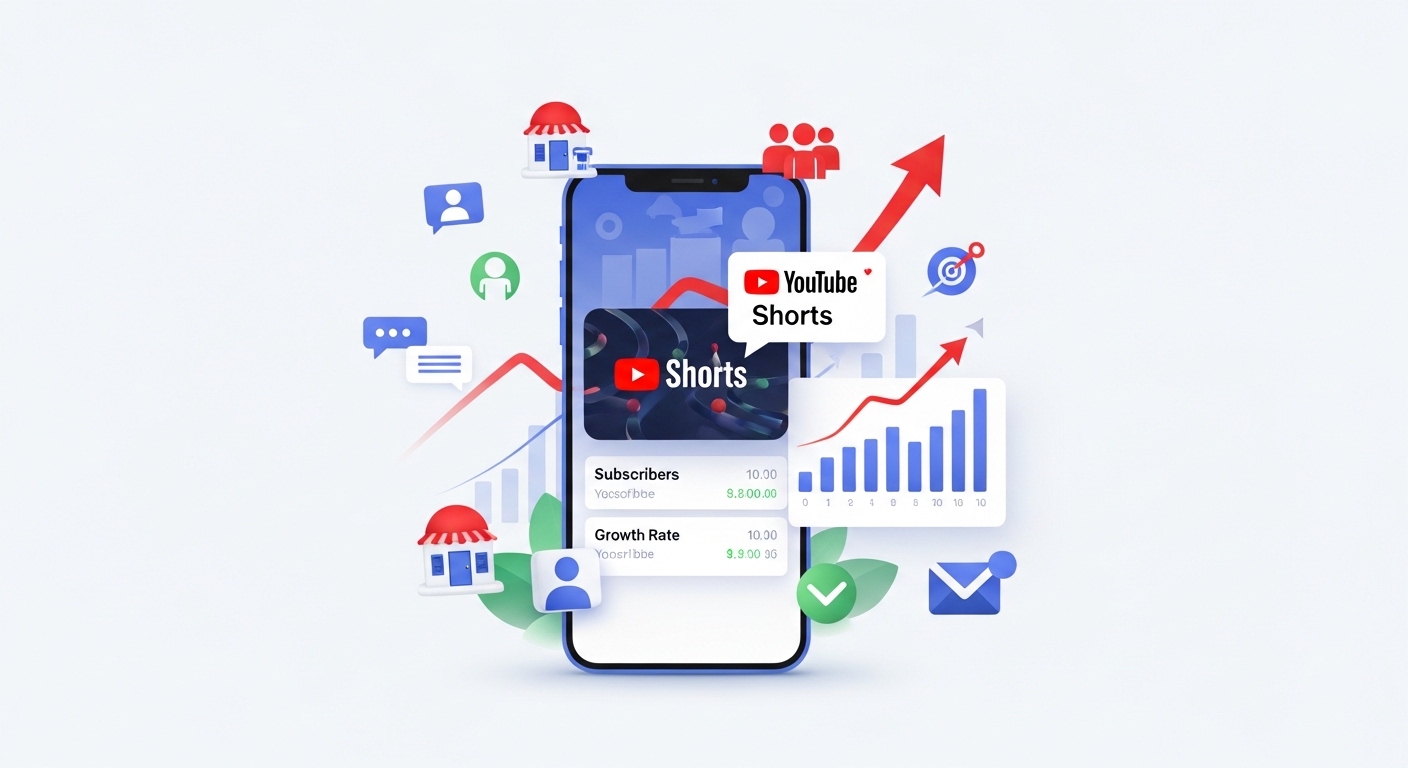 [YouTubeショートで集客！中小企業がファンを作る動画戦略のイメージ画像]