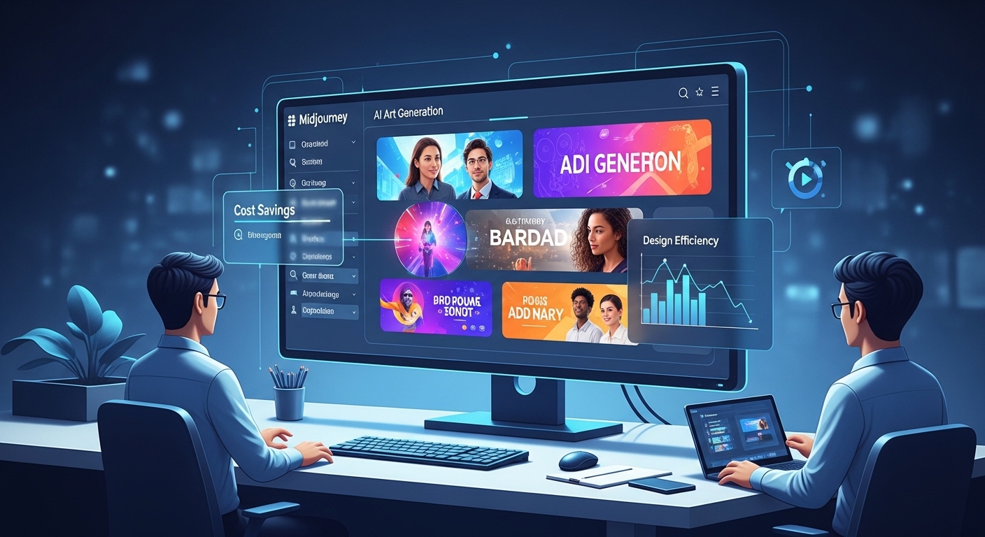 Midjourneyで広告バナー作成！デザイン外注費を削減するAI活用術