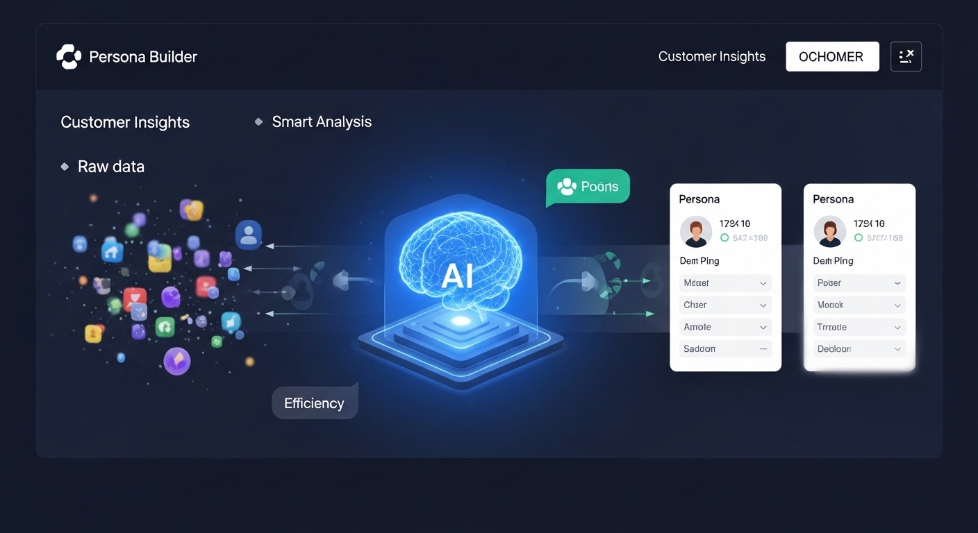 [ChatGPTで顧客像が明確に！ペルソナ作成を効率化する新手法のイメージ画像]