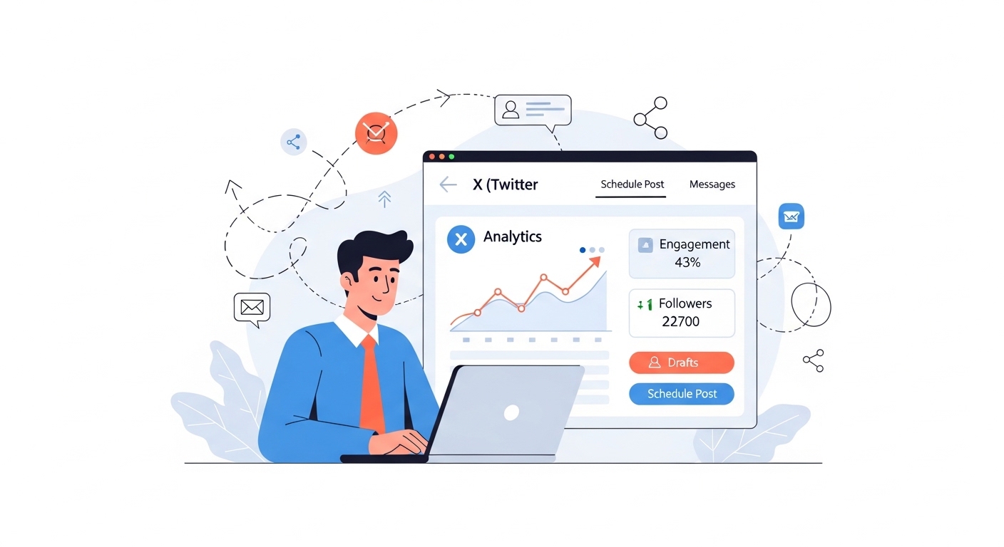 担当者1人でも大丈夫！中小企業のX(旧Twitter)運用の始め方