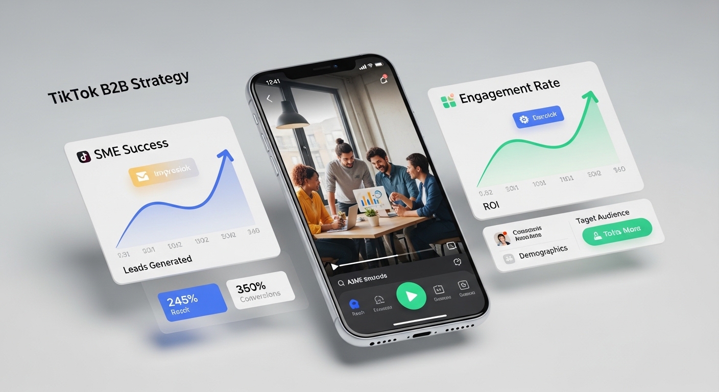 BtoB企業がTikTokで成果を出す！中小企業向け完全運用ガイド