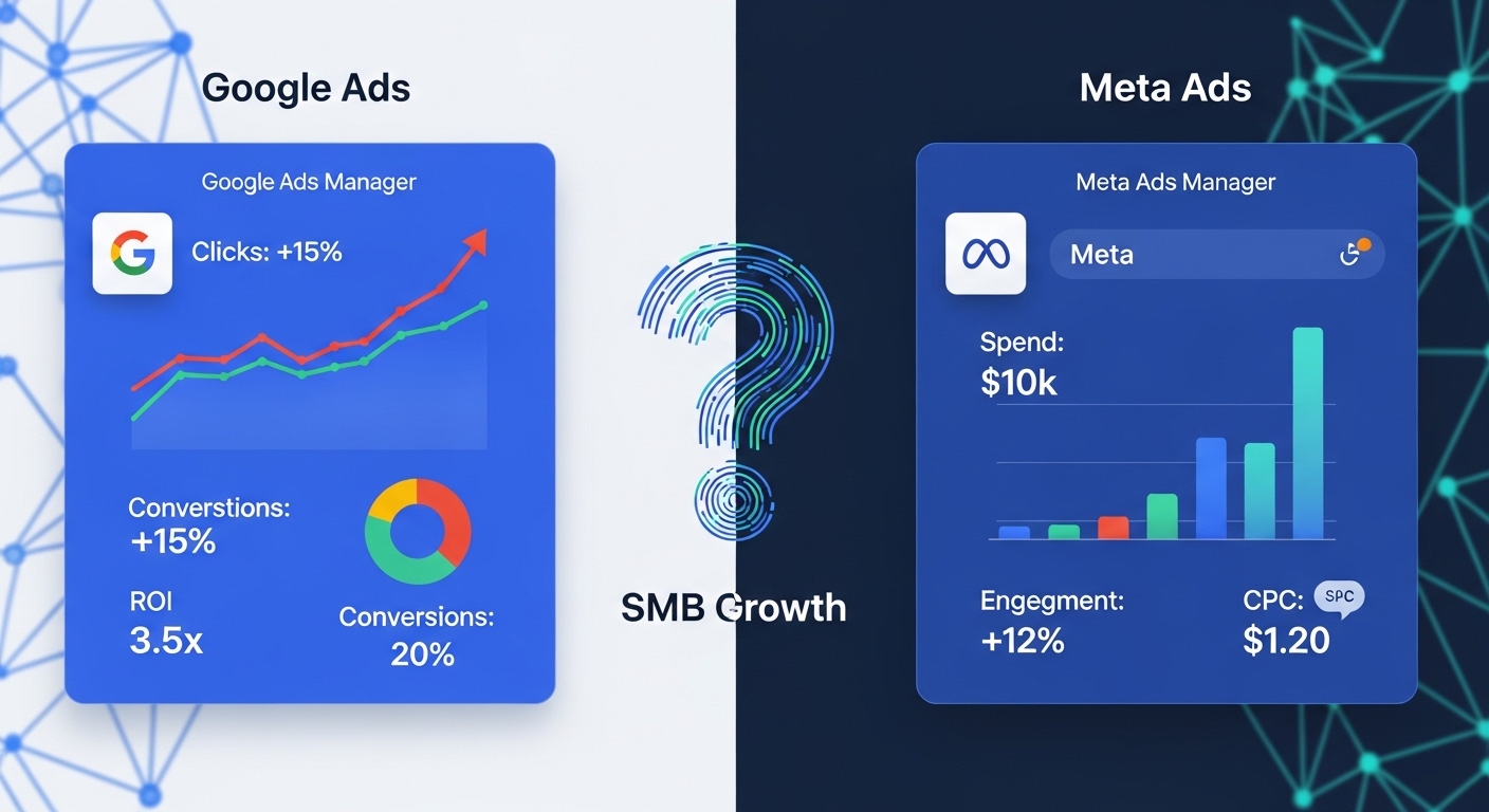Google広告とMeta広告、中小企業の集客に最適なのは？【徹底比較】