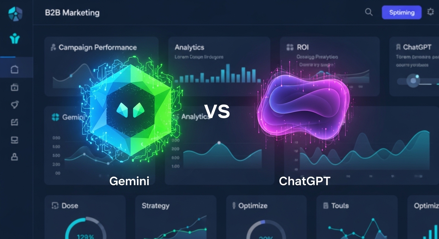 Gemini vs ChatGPT徹底比較！マーケ担当者が選ぶべきAIはどっち？