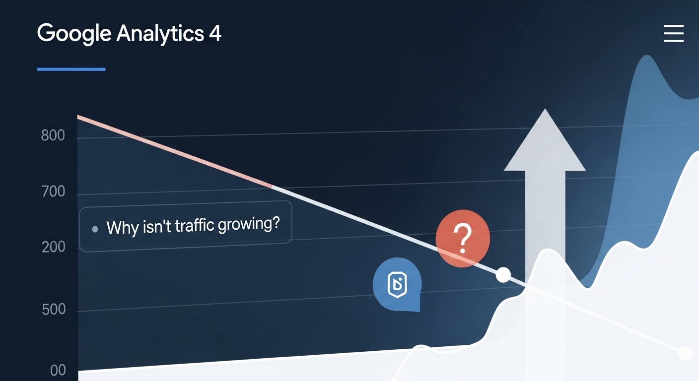 Webサイト 集客 伸びない 原因 GA4 | 株式会社Kotoba