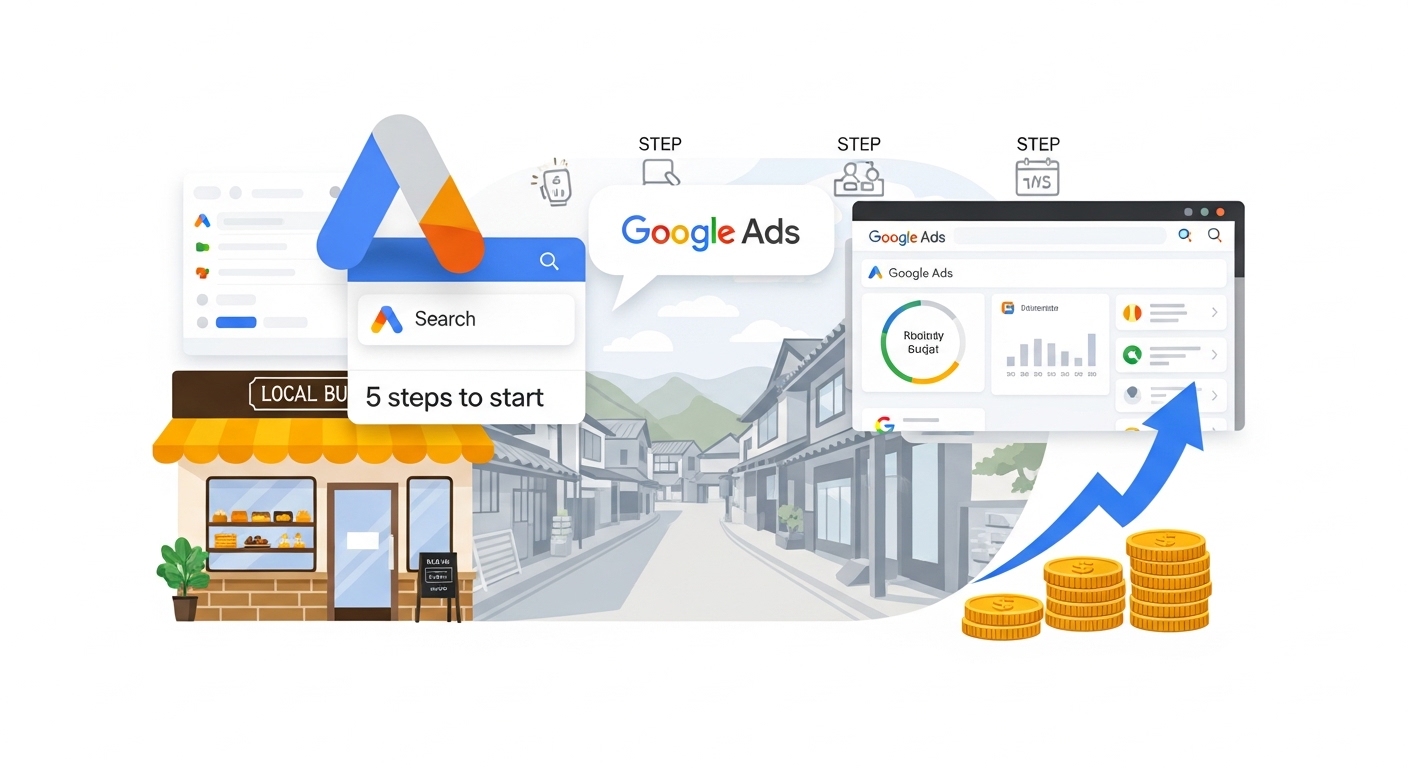 【画像付きで解説】地方中小企業のためのGoogleリスティング広告の始め方：月3万から成果を出す5つの手順 | 株式会社Kotoba
