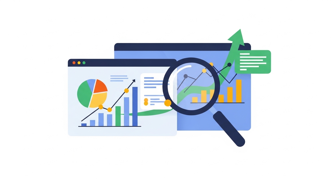 Googleアナリティクスで始めるサイト改善：データから集客課題を見つける方法のイメージ画像