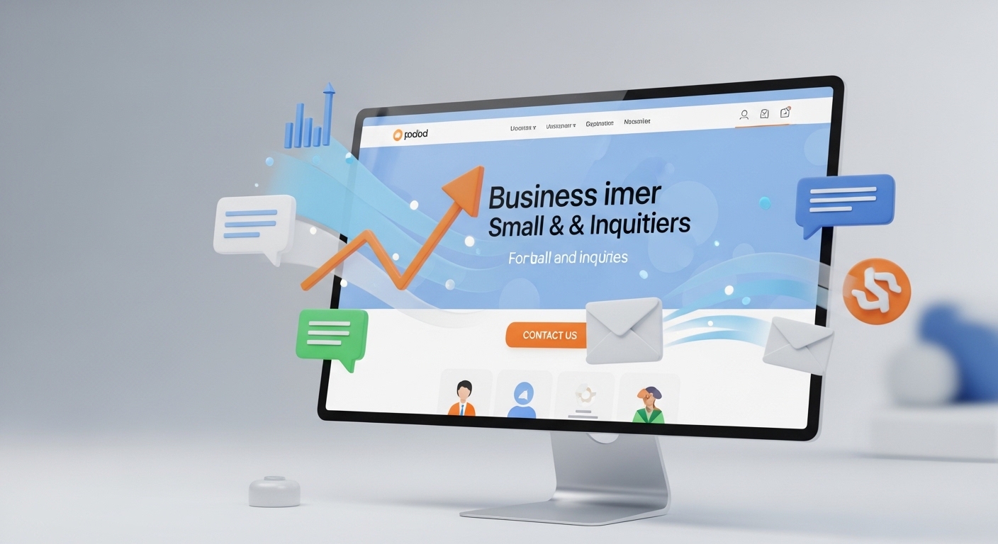 ホームページ 集客 方法 中小企業 問い合わせ 増やす コツのイメージ画像