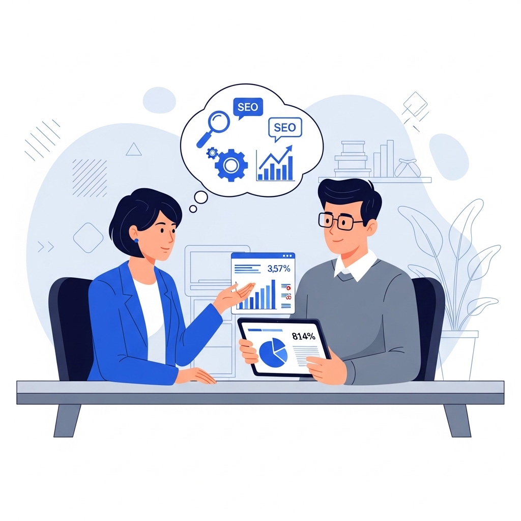 画像：SEOコンサルティングのイメージ