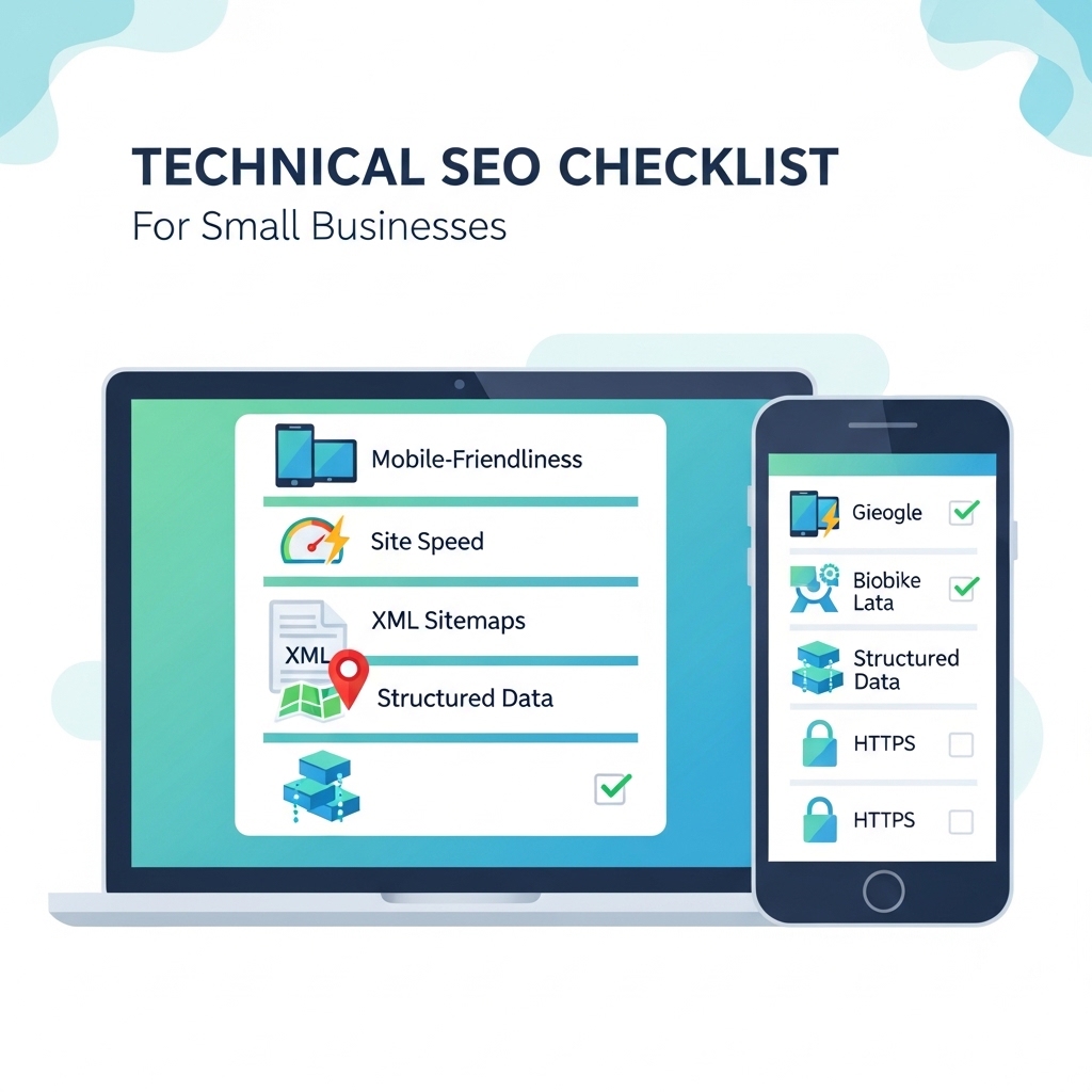 画像：テクニカルSEOのチェックリストイメージ