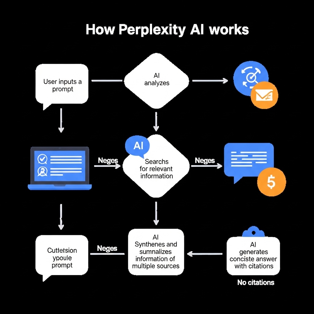 図解:Perplexityの情報処理フロー