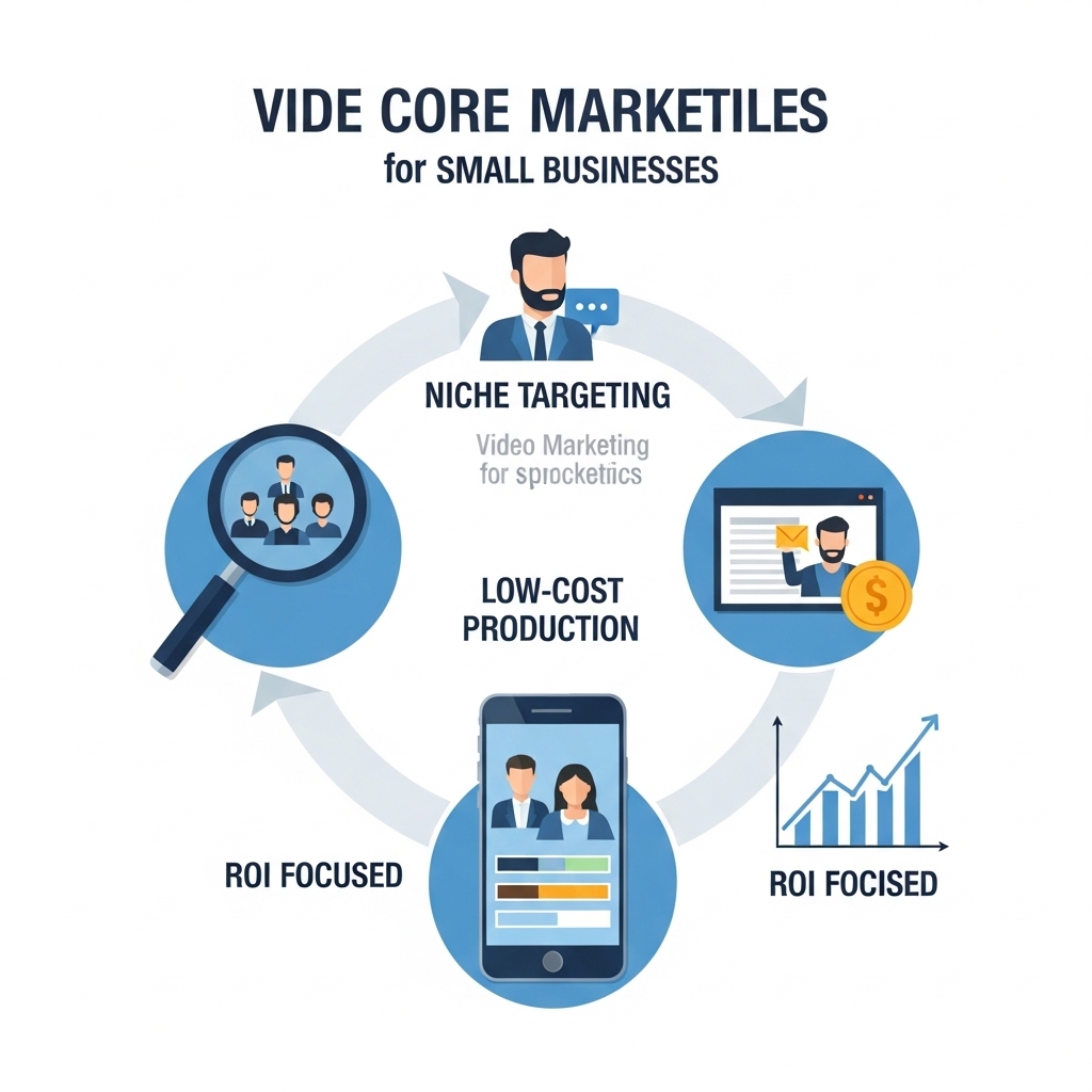 図解：中小企業の動画マーケティング戦略