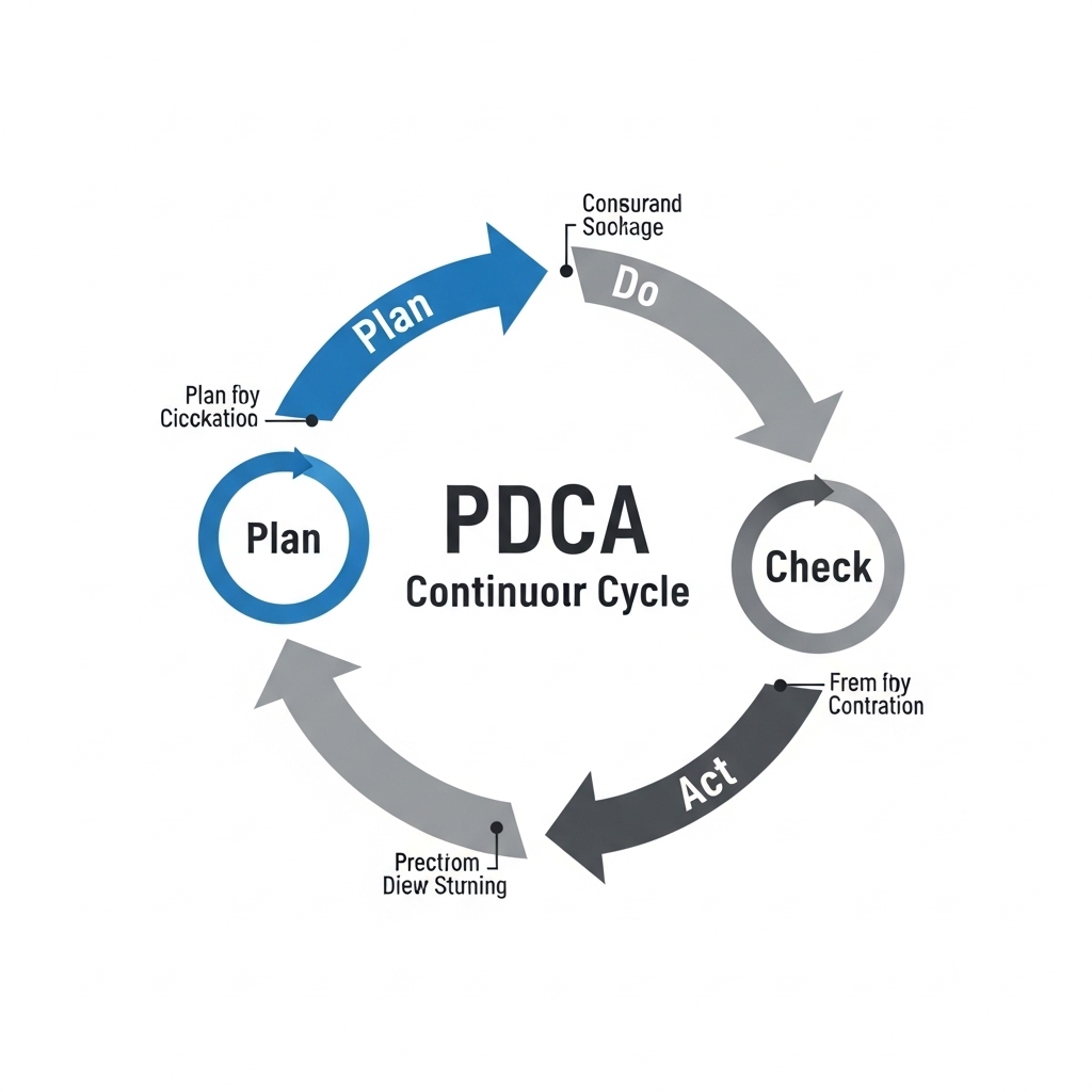 図解:Webサイト改善のPDCAサイクル