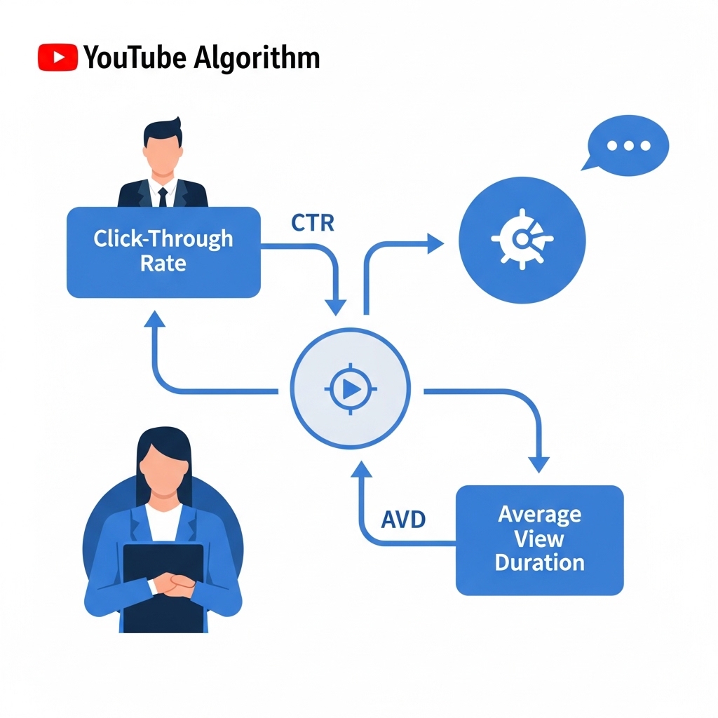 図解：登録者を増やすYouTubeの仕組み