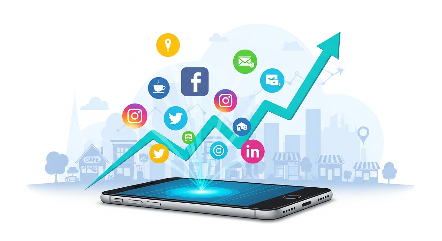 [地方・中小企業が実践すべきSNS運用で集客を増やすコツのイメージ画像]