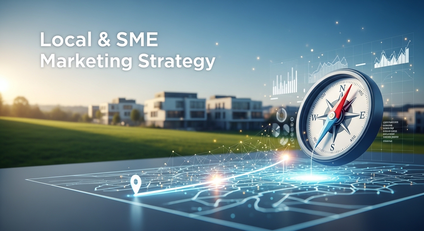 [地方・中小企業のためのマーケティング戦略の立て方のイメージ画像]
