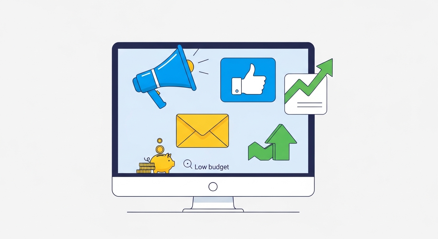低予算で始めるWebマーケティング施策10選【ノウハウなしOK】