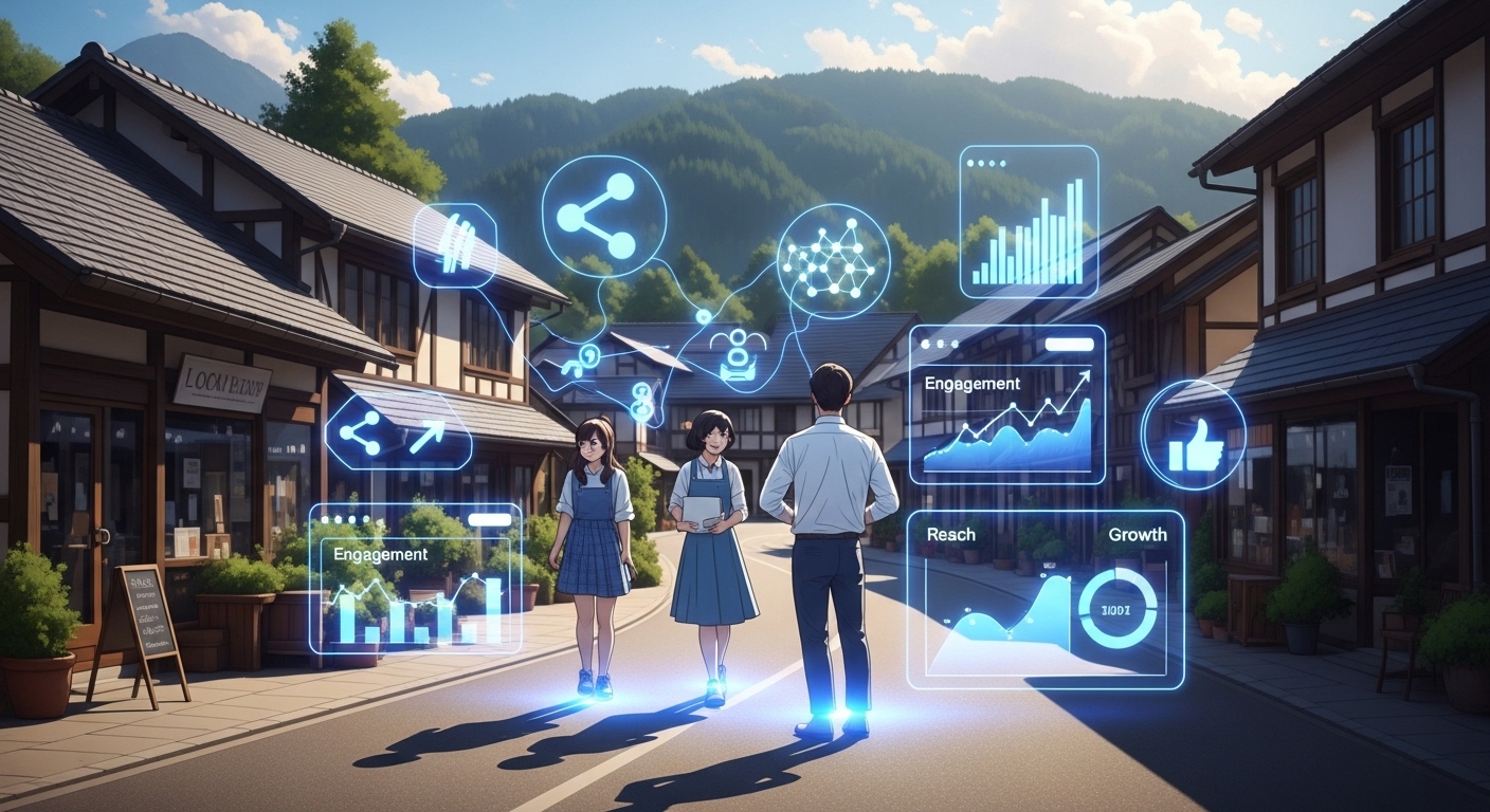 地域密着型SNSで地方企業が成果を出す秘訣【成功事例と戦略】