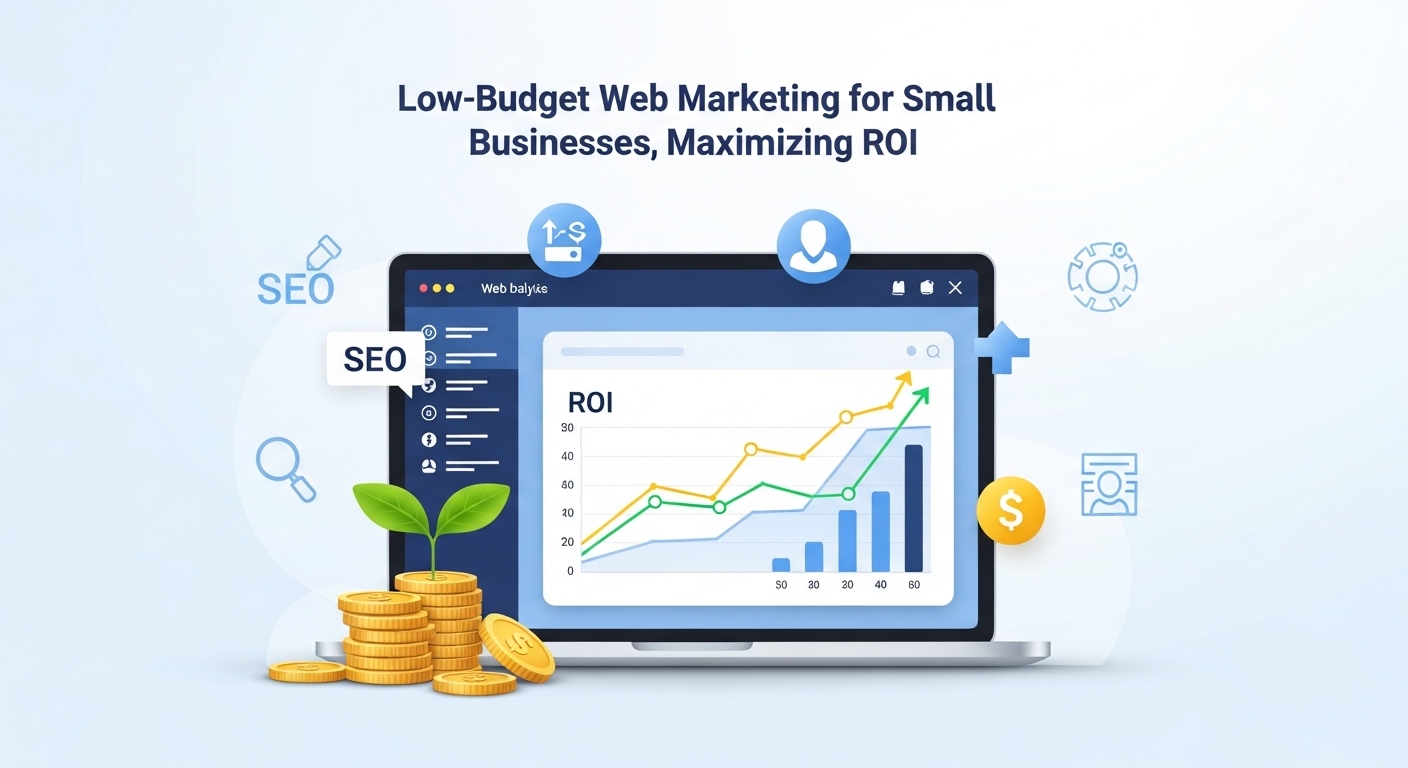 中小企業向けWebマーケティング入門：低予算で始める集客施策と費用対効果の最大化 | 株式会社Kotoba